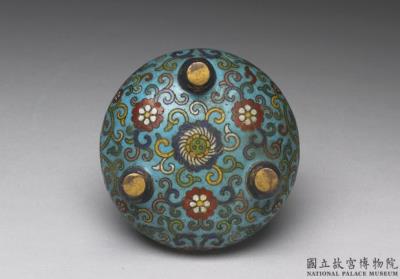 图片[2]-Copper li-type tripod incense burner in cloisonne enamels, Qing dynasty (1644-1911)-China Archive